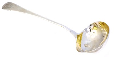 Lot 109 - A George III silver ladle