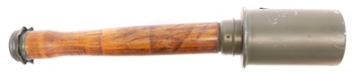 Lot 458 - WW1 German M1917 Stielhandgranate.