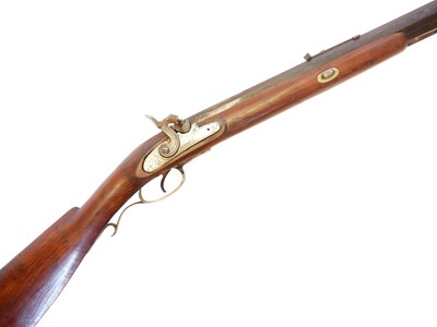 Lot 18 - American percussion plains style sporting gun