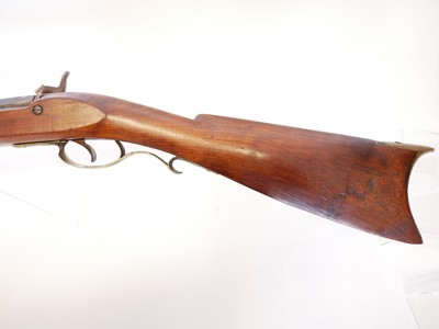 Lot 18 - American percussion plains style sporting gun
