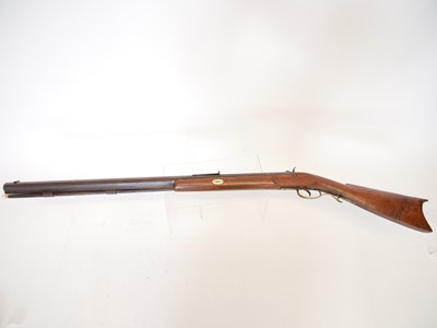 Lot 18 - American percussion plains style sporting gun