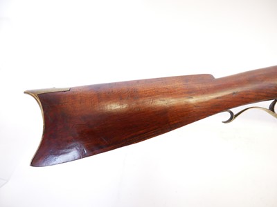 Lot 18 - American percussion plains style sporting gun