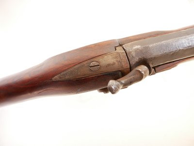 Lot 18 - American percussion plains style sporting gun