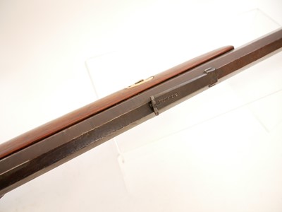 Lot 18 - American percussion plains style sporting gun