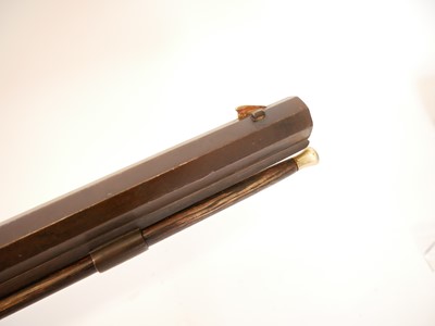 Lot 18 - American percussion plains style sporting gun