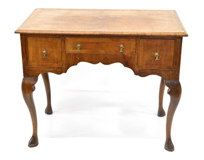 Lot 288 - George III Walnut Lowboy