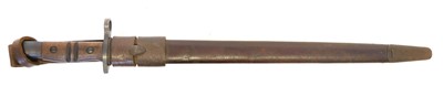 Lot 418 - P14 bayonet and scabbard