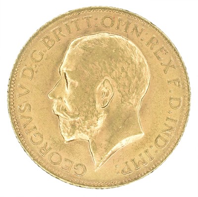 Lot 104 - King George V, Sovereign, 1915.
