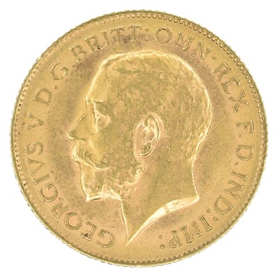 Lot 113 - King George V, Half-Sovereign, 1914.