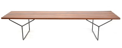 Lot 121 - Knoll bench designed by Harry Bertoia