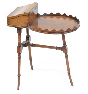 Lot 308 - Edwardian Mahogany Work Table