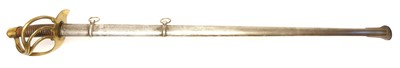 Lot 203 - Modern replica of a French Heavy Cavalry Cuirassiers trooper’s sword