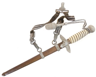 Lot 279 - German Third Reich WWII Luftwaffe dagger