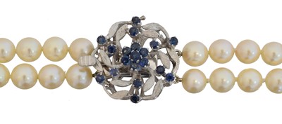 Lot 91 - A cultured pearl necklace