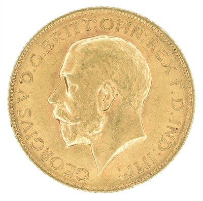 Lot 24 - King George V, Sovereign, 1912.