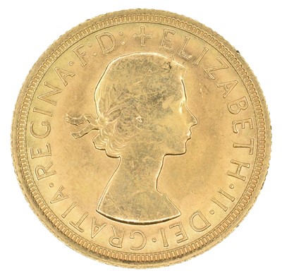 Lot 129 - Queen Elizabeth II, Sovereign, 1968.