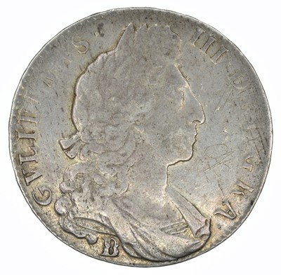 Lot 99 - King William III, Halfcrown, 1697 NONO, Bristol.