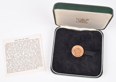 Lot 170 - Queen Elizabeth II, Half-Sovereign, 1965, Isle of Man.