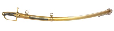 Lot 199 - Modern replica of a Continental Hussars sabre...