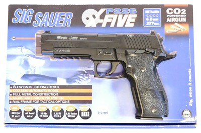Lot 149 - Sig Sauer P226 X-Five .177 CO2 air pistol
