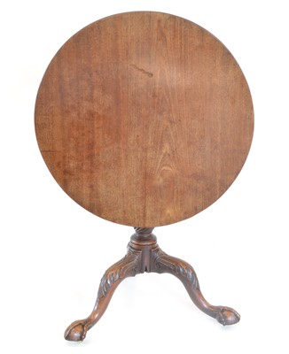 Lot 287 - George III Mahogany Occasional Table