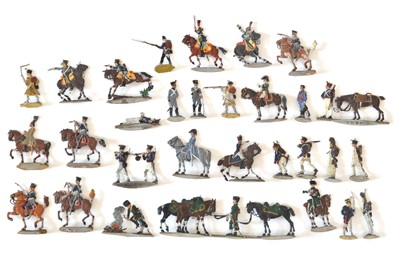 Lot 206 - 30 Flat Cast Lead Soldiers