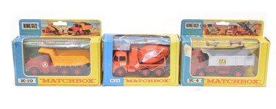 Lot 76 - Three Lesney Matchbox King Size boxed models