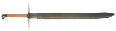 Lot 206 - Replica of a German Grosse Messer sword and scabbard