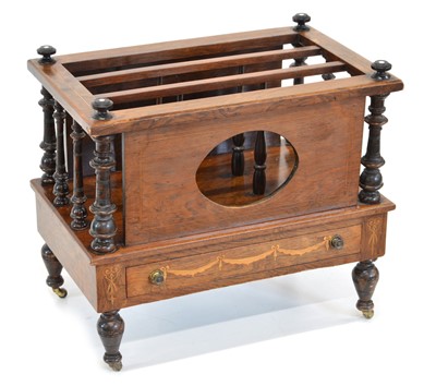 Lot 351 - Victorian Rosewood Canterbury