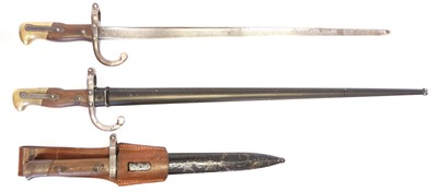 Lot 268 - Three bayonets