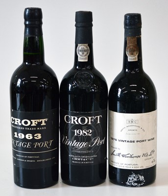 Lot 65 - 3 bottles Mixed Lot of Vintage Port