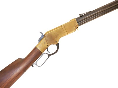 Lot 258 - Uberti .44-40 Henry lever action smooth bored...