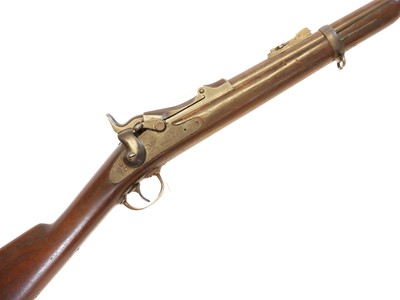 Lot 435 - Trapdoor Springfield 45-70 carbine LICENCE REQUIRED