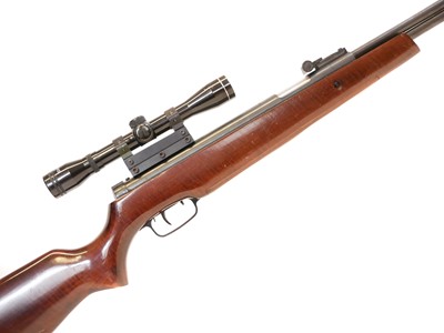 Lot 159 - SMK XS36-2 .22 underlever air rifle and scope