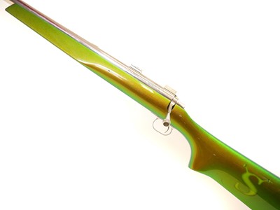Lot 444 - Shrek The Rifle! left hand Borden 6mm PPC bolt action rifle LICENCE REQUIRED