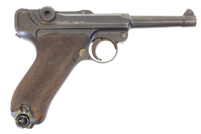 Lot 124 - Deactivated 9mm Luger semi automatic pistol