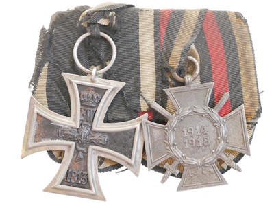 Lot 358 - German WWI Iron Cross and a 1914-18 Honour Cross with swords