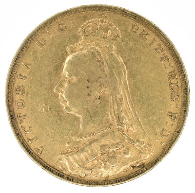 Lot 105 - Queen Victoria, Sovereign, 1892.