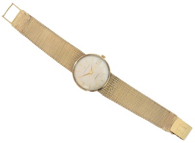 Lot 173 - A 1960s 9ct gold Eterna-Matic Centenaire automatic wristwatch