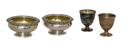 Lot 117 - A selection of silver