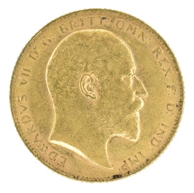 Lot 111 - King Edward VII, Sovereign, 1903.