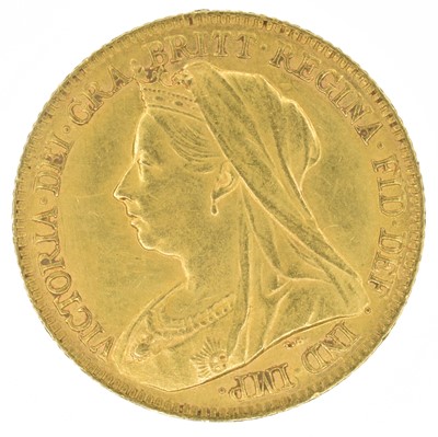 Lot 103 - Queen Victoria, Half-Sovereign, 1895.