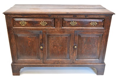 Lot 259 - 18th Century Oak Dresser Base