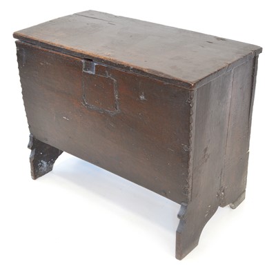 Lot 319 - 18th Century Oak Coffer