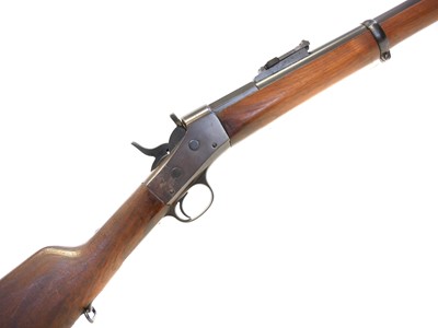 Lot 72 - Remington 1879 pattern Argentinian rolling block rifle
