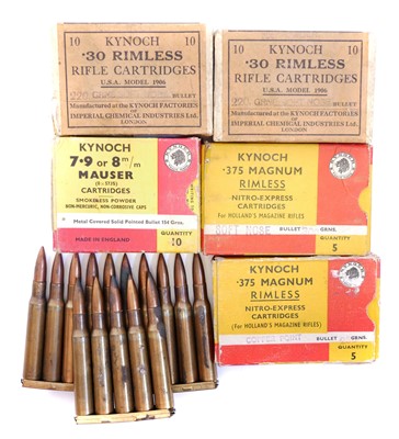 Lot 569 - .375, 7.92mm and .30-06 ammunition LICENCE REQUIRED