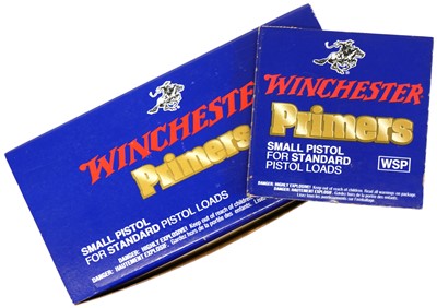 Lot 598 - Eleven Hundred Winchester small pistol primers LICENCE REQUIRED