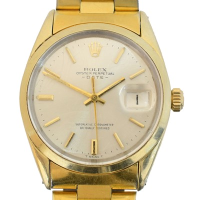 Lot 223 - A 1970s steel and gold Rolex Oyster Perpetual Date wristwatch