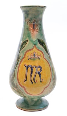 Lot 30 - Della Robbia Vase