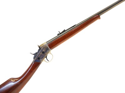 Lot 416 - Uberti .22lr baby rolling block rifle S08996 LICENCE REQUIRED